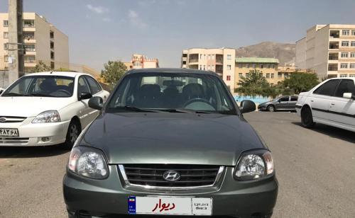 هیوندای ورنا دنده‌ای، مدل ۱۳۸۵