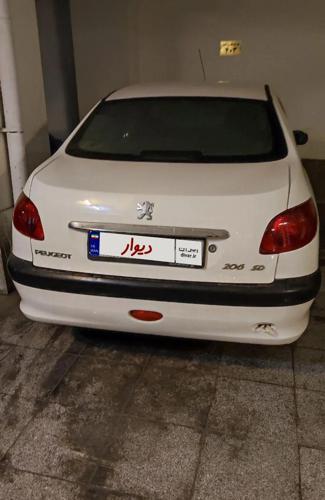 پژو 206 SD V8، مدل ۱۳۹۱