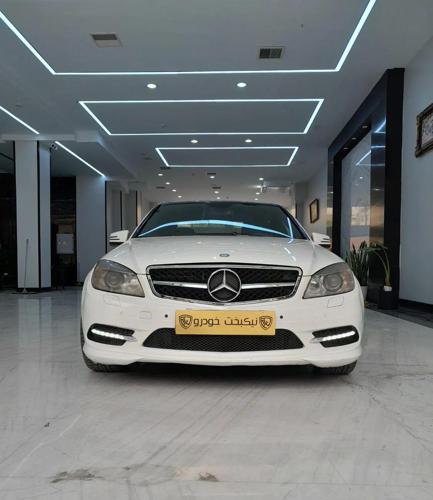 بنز c200 مدل ۲۰۱۰ بدون رنگ سفید