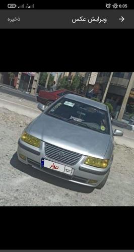 سمند LX مدل ۱۳۸۵ دوگانه lpg