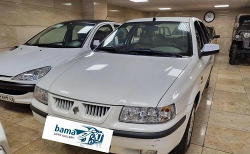 سمند LX سفید EF7 دوگانه سوز کارخانه
