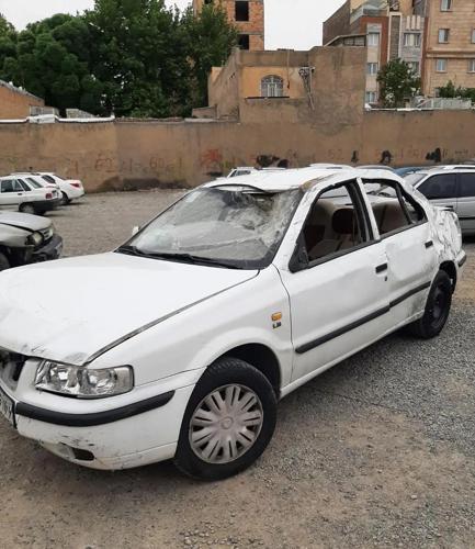 سمند LX مدل ۹۲ تصادفی