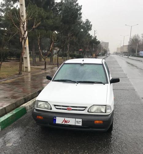 پراید۸۹ دو گانه کارخانه بدون رنگ