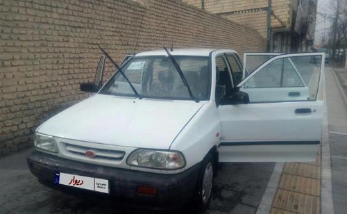 پراید 89 دوگانه کارخانه بدون رنگ