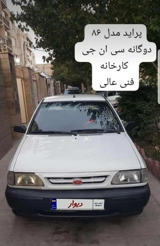 پراید صندوق‌دار CNG، مدل ۱۳۸۶