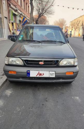پراید 84 مشکی ۱۵سال خوابیده بوده به شرط کارشناسی