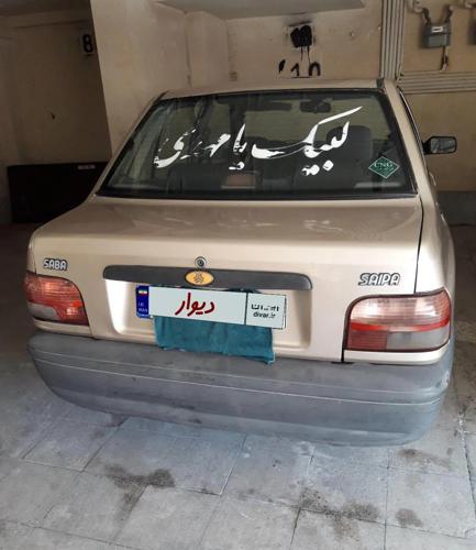 پراید صندوق‌دار CNG، مدل ۱۳۸۷بدونه رنگ