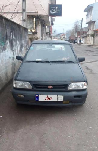 پراید صندوق‌دار بنزینی، مدل ۱۳۸۱