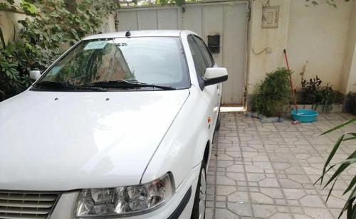 سمند LX مدل ۱۳۹۶ دوگانه بیرنگ