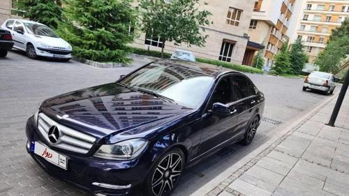 بنز c200 ۲۰۱۲ بی رنگ