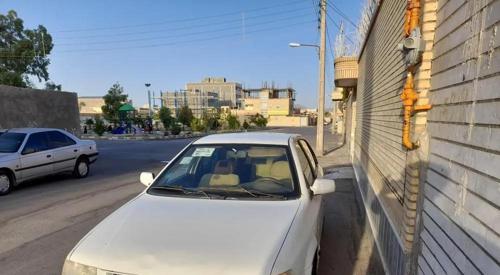 سمند LX ساده، مدل ۱۳۸۵ دوگانه سی ان جی سفید