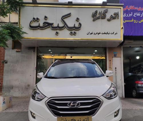 توسان مدل ۲۰۱۴ سفید فیس جدید