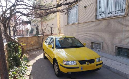سمند تاکسی،دوگانه سوز،مدل ۸۵ (بیرنگ)
