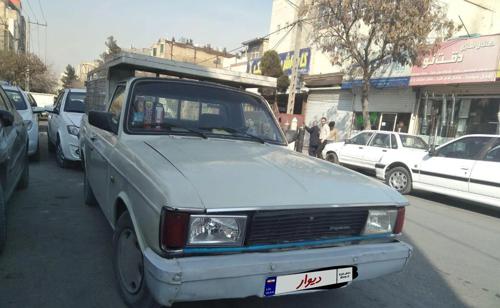 پیکان وانت CNG، مدل ۱۳۹۱