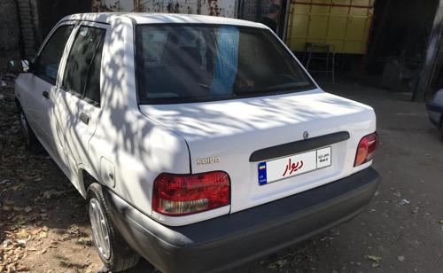 پراید مدل ۹۸درحدخشک واقعی
