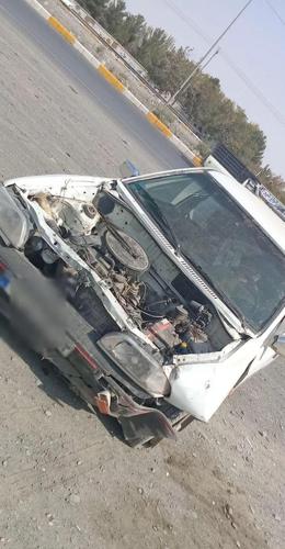 پراید هاچبک، مدل ۱۳۷۴ تصادفی