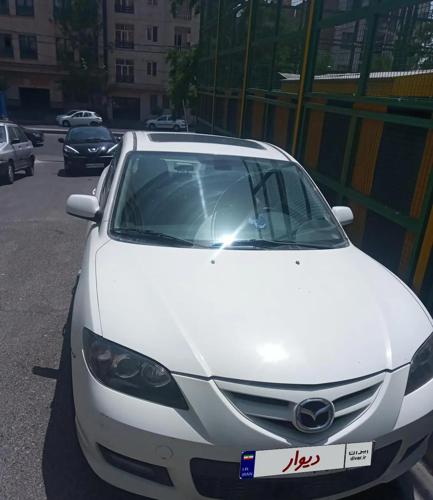 خودرو مزدا۳ بیرنگ مدل ۸۸