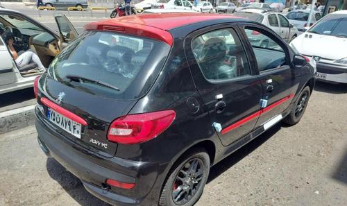 پژو ۲۰۷ اتومات صفر MC مشکی سقف قرمز//مدل ۱۴۰۱