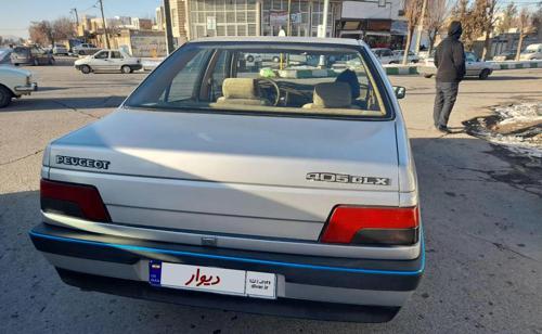 پژو 405 GLX - دوگانه سوز CNG، مدل ۱۳۹۰
