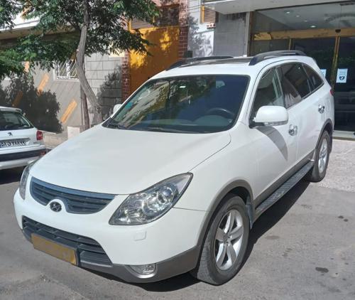 هیوندای IX55 وراکروز فول سفید 2012 بدون رنگ