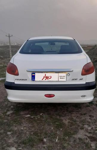 پژو 206 SD V8، مدل ۱۳۹۰