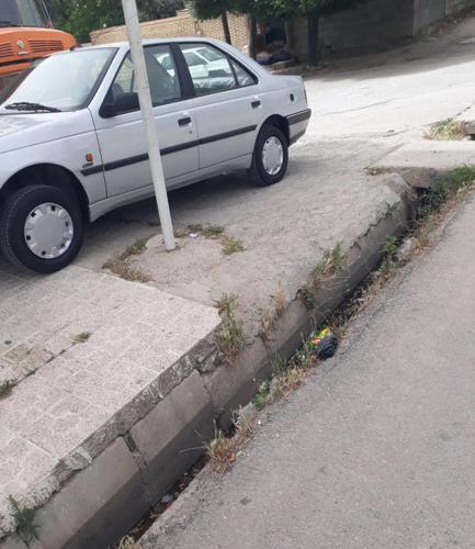 پژو۴۰۵ مدل۸۹دوگانه کارخونه بدونه رنگ