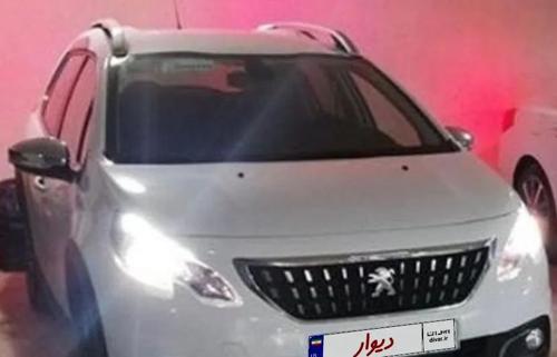 پژو 2008، مدل ۱۳۹۸ سفید صفر کارکرد واقعی