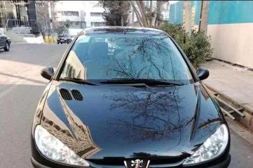 ۲۰۶ تیپ دو مشکی صفر کیلومتر ۱۴۰۱ سند آماده انتقال