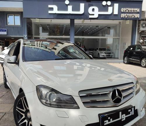 بنز c200مدل 2014درحدصفر