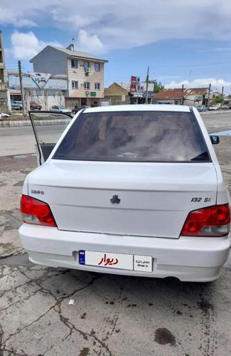 پراید ۱۳۲ سفید معمولی  مدل ۸۸