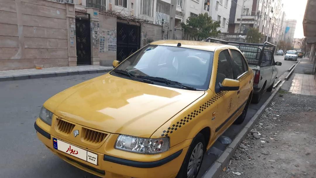 تاکسی سمند LX EF7 گازسوز، مدل ۹۳