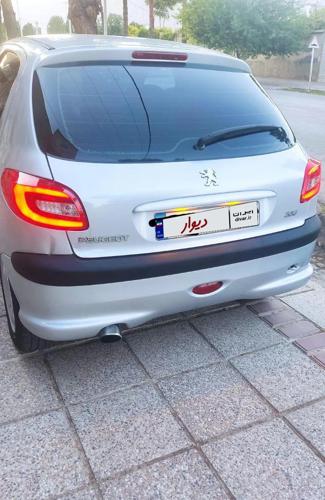 پژو 206 تیپ ۲، مدل ۱۳۸۶