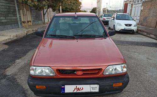 پراید صندوق‌دار CNGشرکت۸۸ فاقد رنگ و شاسی ها پلمپ