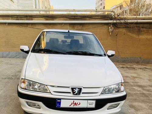پژو پارس ۹۳ سفید دوگانه xu7