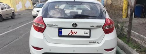 برلیانس H320 اتوماتیک 1500cc، مدل ۱۳۹۵