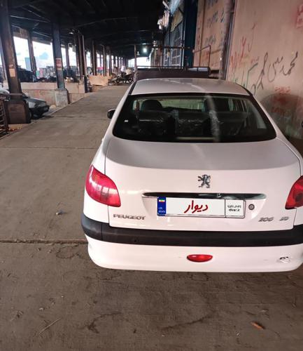 خودرو ۲۰۶ اس دی مدل ۹۵ بی رنگ