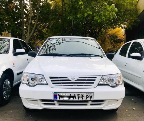 پراید 111 مدل 1398 بدون رنگ و خط و خش