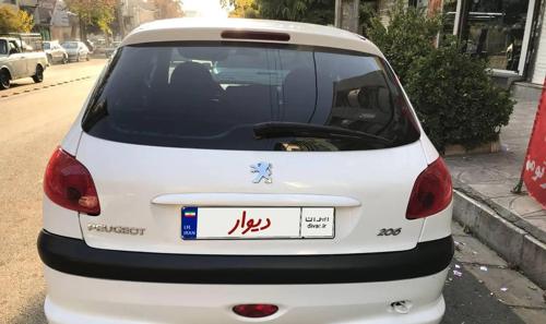 پژو 206 تیپ ۲، مدل ۱۳۹۰
