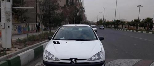 پژو 206 v1 sd تیپ 5  مدل 90