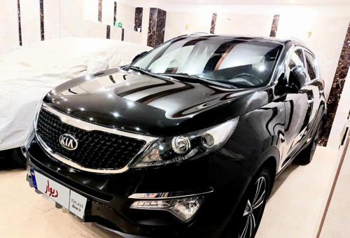 اسپورتیج آخر ۲۰۱۵ فول ۴گرم۲سرد رینگ پورشه