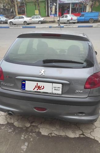پژو 206 تیپ ۲، مدل ۱۳۸۶