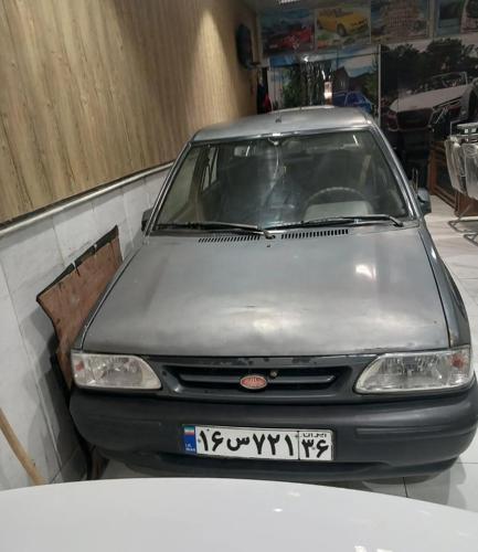 پراید صندوقدار دوگانه کارخانه مدل 86