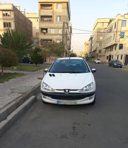 پژو 206 تیپ ۲، مدل ۱۳۹۵  رنگدار