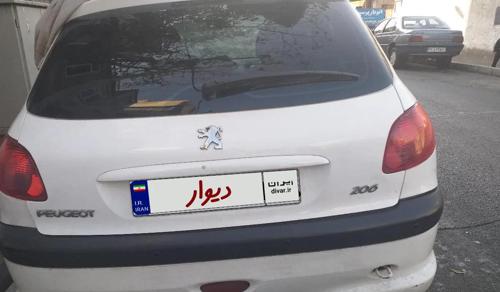 پژو 206 تیپ ۲، مدل ۱۳۹۱