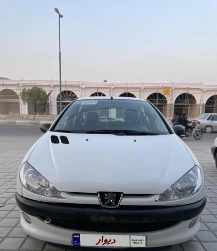پژو ٢٠٦ بدون رنگ