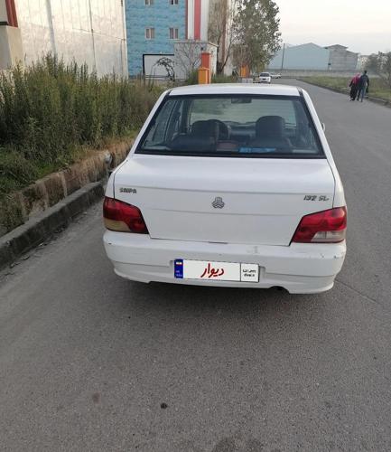 پراید 132 سفید مدل 87 دوگانه