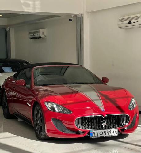 maserati grandcabrio 2012