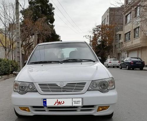 پراید 111مدل97 بدون رنگ شاسی پلمپ بدون ترک و مویه