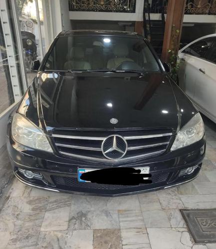 بنز c200 بی رنگ در حد