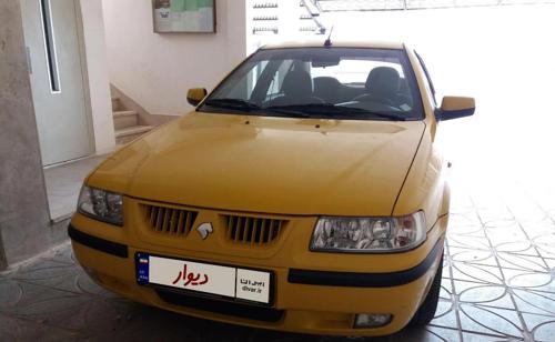 سمند LX ساده، مدل 24.12.1396 تاکسی کرایه برون شهری